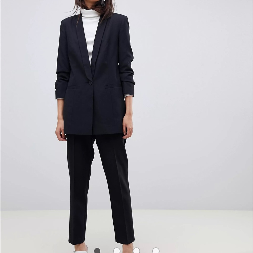 ASOS DESIGN tailored smart mix & match suit - Black